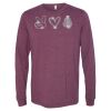 3513 Adult Extra Soft Tri-blend Long Sleeve Thumbnail